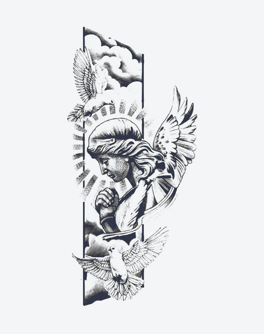 Athena and the dove of peace