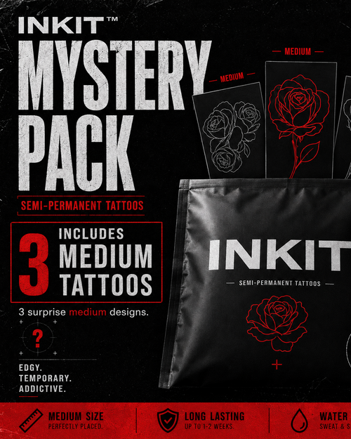 3 Medium Tattoo Mystery Pack