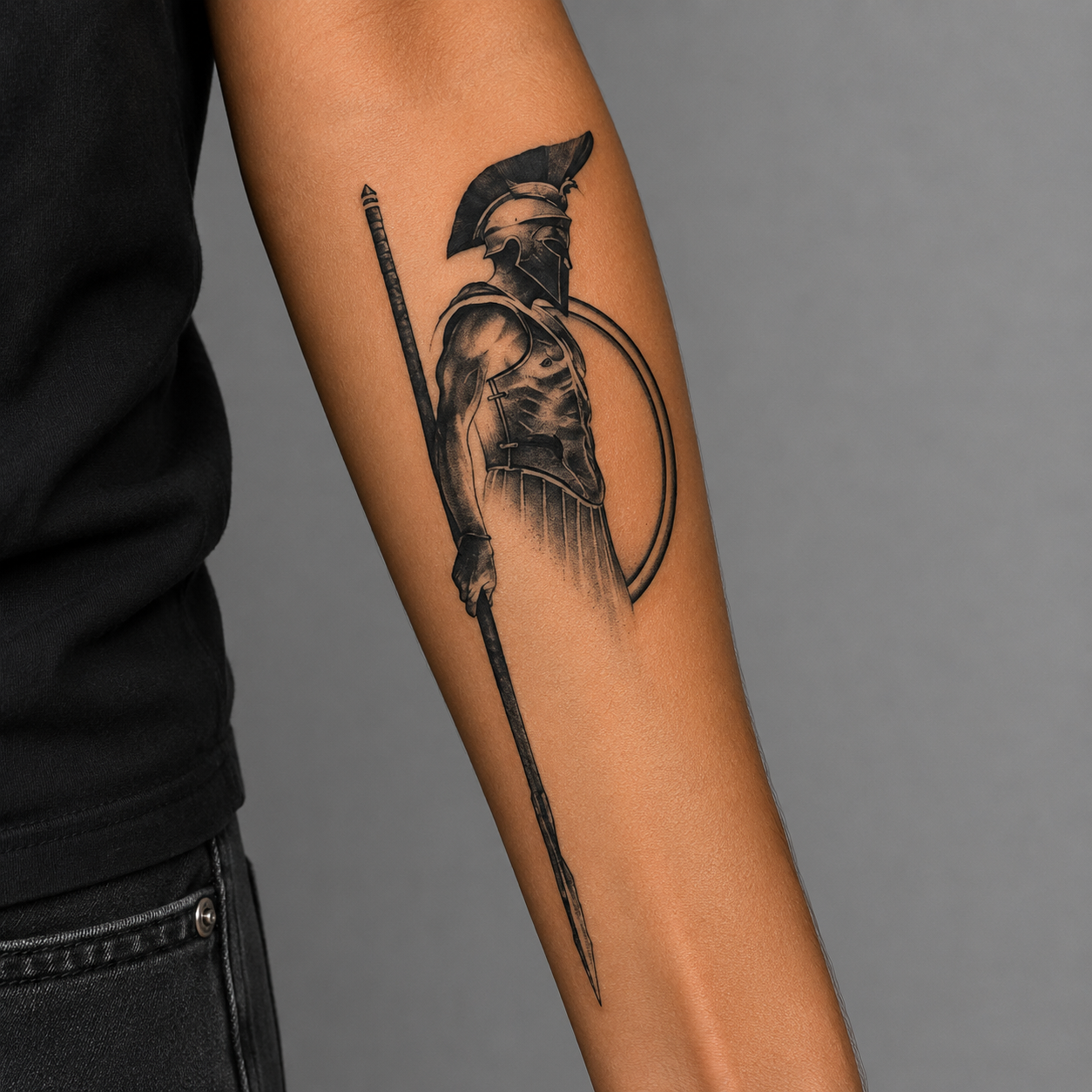 Spartan Warrior Tattoo