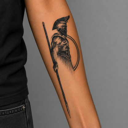 Spartan Warrior Tattoo